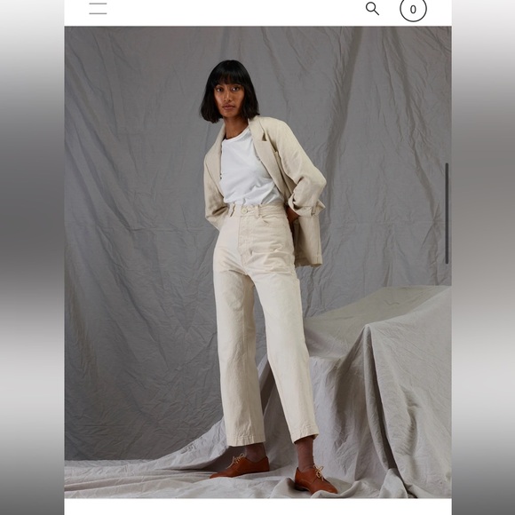 Jesse Kamm handy pants size 6, white NWOT. - Picture 13 of 13